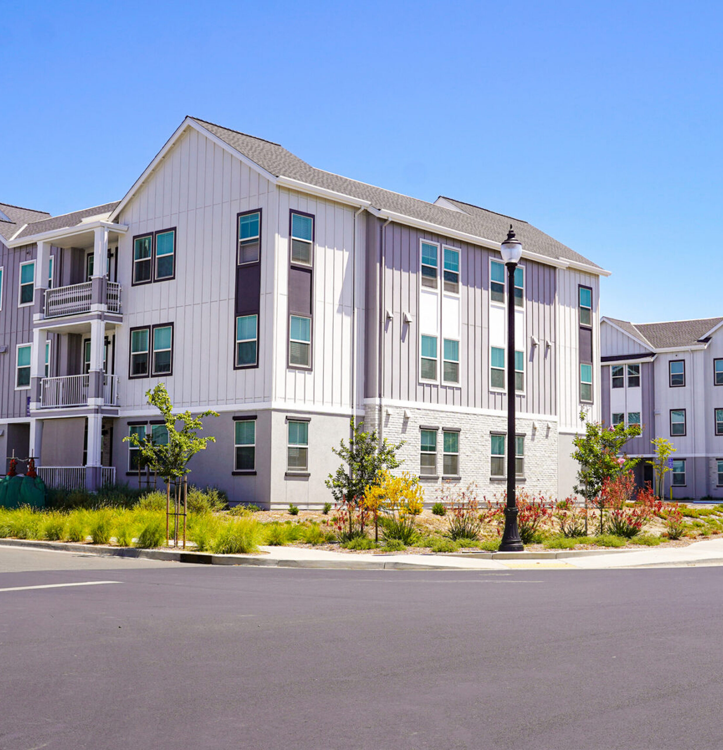 Upscale residential home exterior