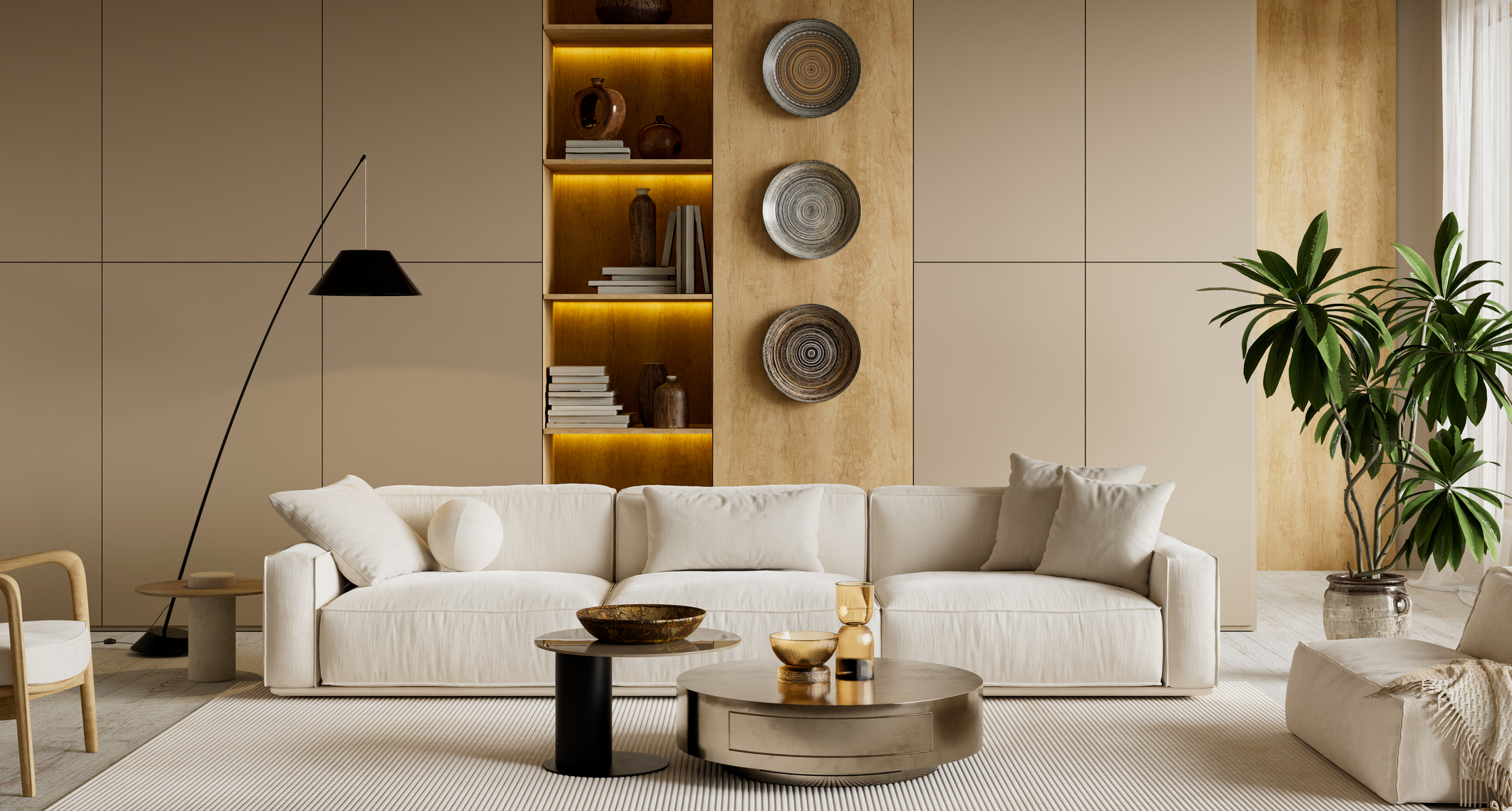 Modern luxury residential interior design